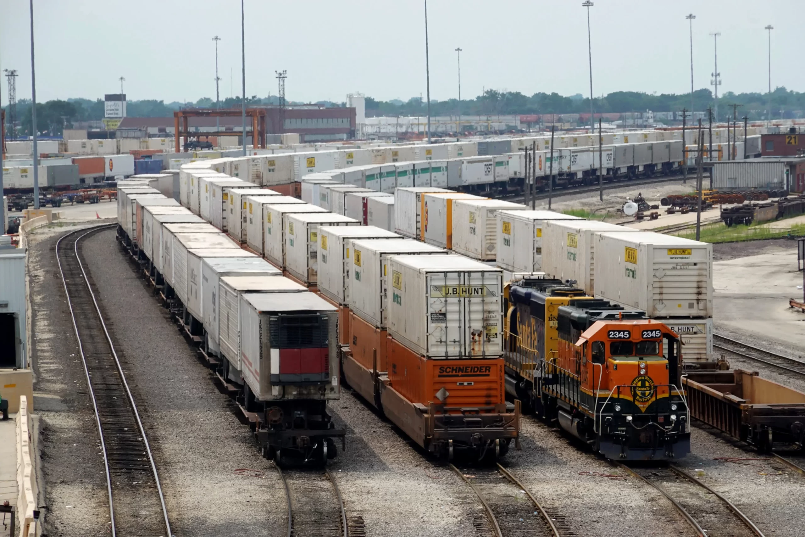America's railroads would bring an already fragile economy
