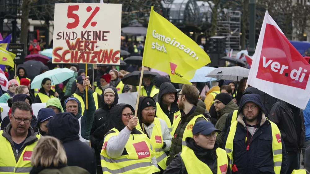 Germany’s largest strike in decades causes widespread disruption