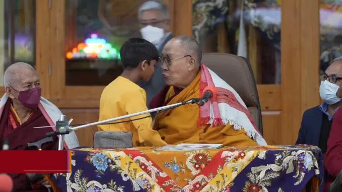 Dalai Lama Faces Backlash Over Controversial Video of Kissing Young Boy