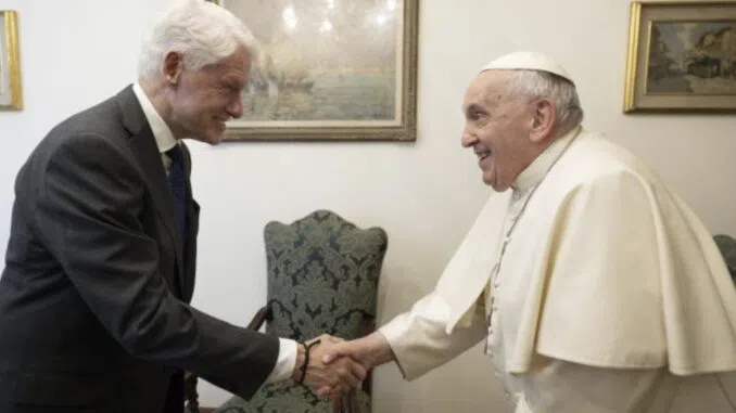 Was the Pope’s Meeting with Bill Clinton a Sign of a Global …