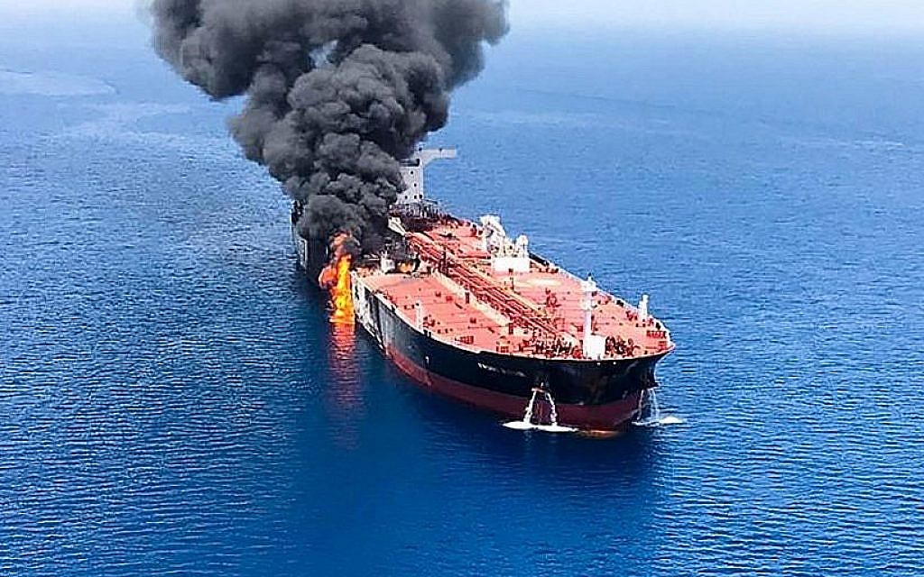 Drone Attack on Tanker: Iran Suspected as Responsible Party
