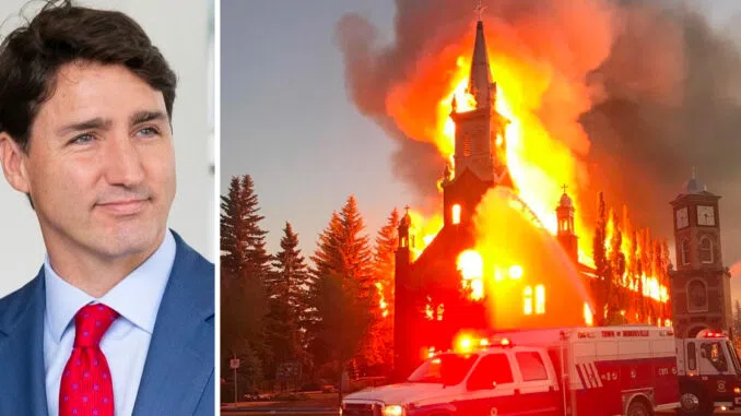 Who’s Behind the Church Arsons in Canada? Condemnation vs. Celebration – Unveiling the Shocking Truth