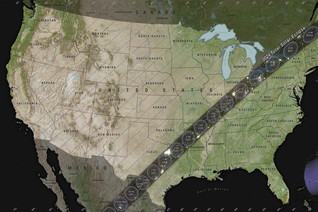 FAA Issues Warning: Prepare for Air Travel Disruptions During April’s Total Solar Eclipse