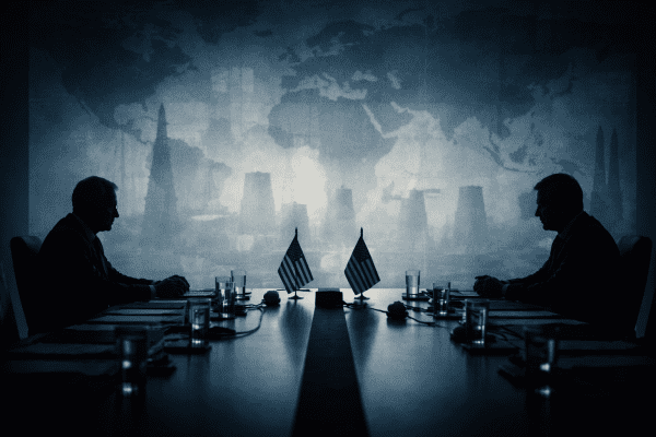 Trump Iran nuclear ambitions claim analysis showing symbolic diplomatic tension over Iran nuclear program