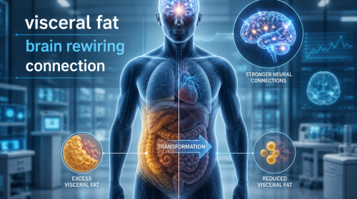 visceral fat brain rewiring connection weight loss transformation