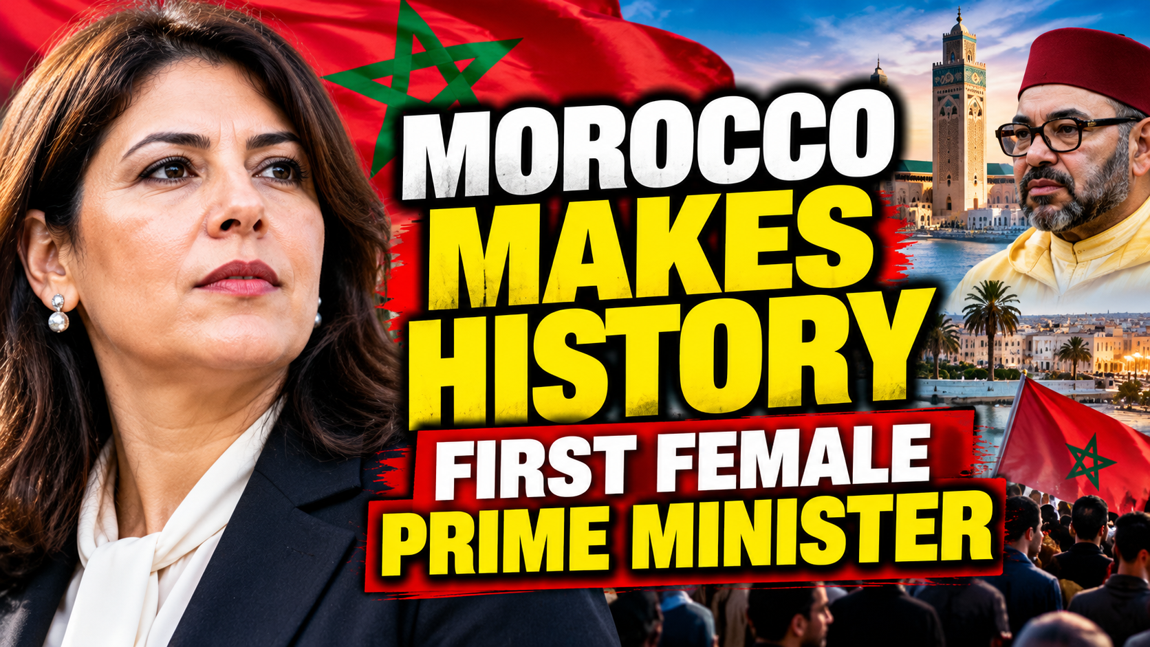 Fatima Ezzahra El Mansouri following her appointment as Morocco's first female prime minister.